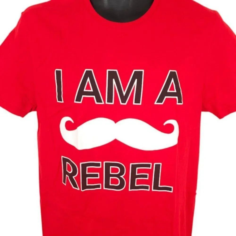UNLV Rebels T Shirt Womens Size Medium Red I Am A Rebel NCAA University